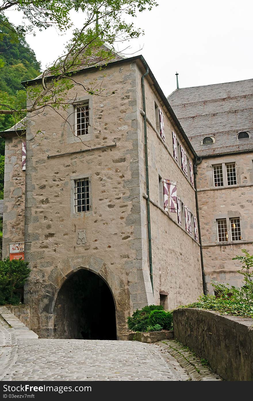 St Maurice Chateau, Switzerland