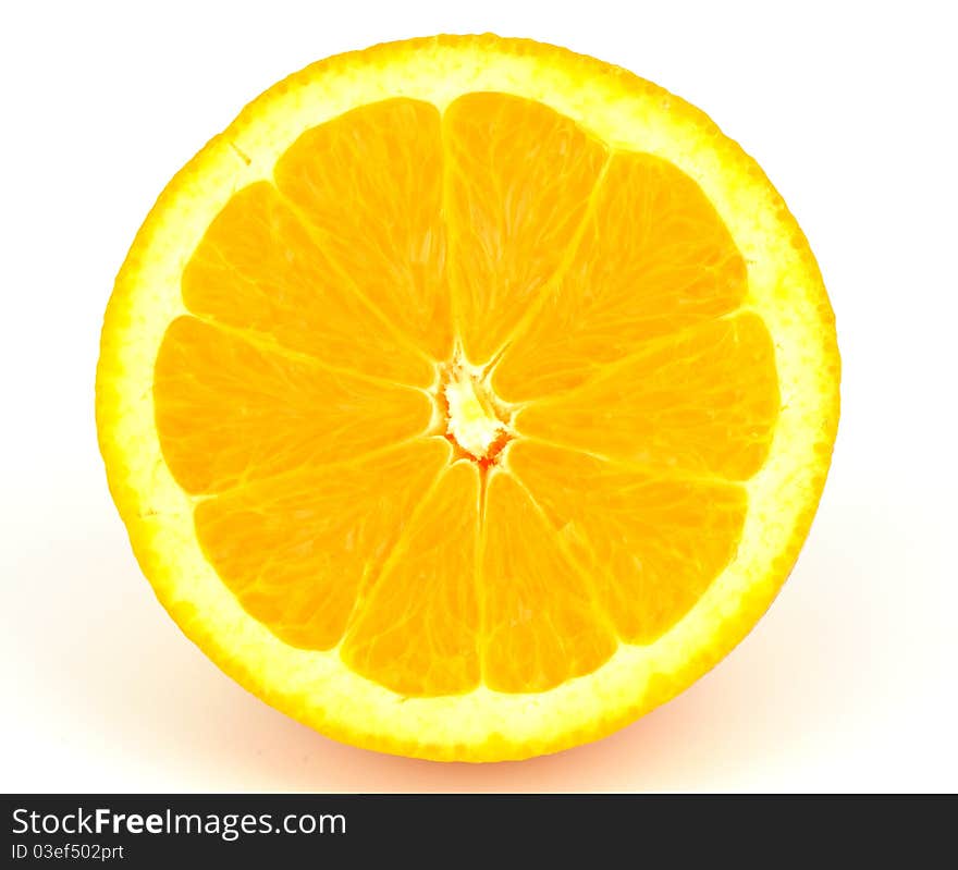 Closeup Orange fruit