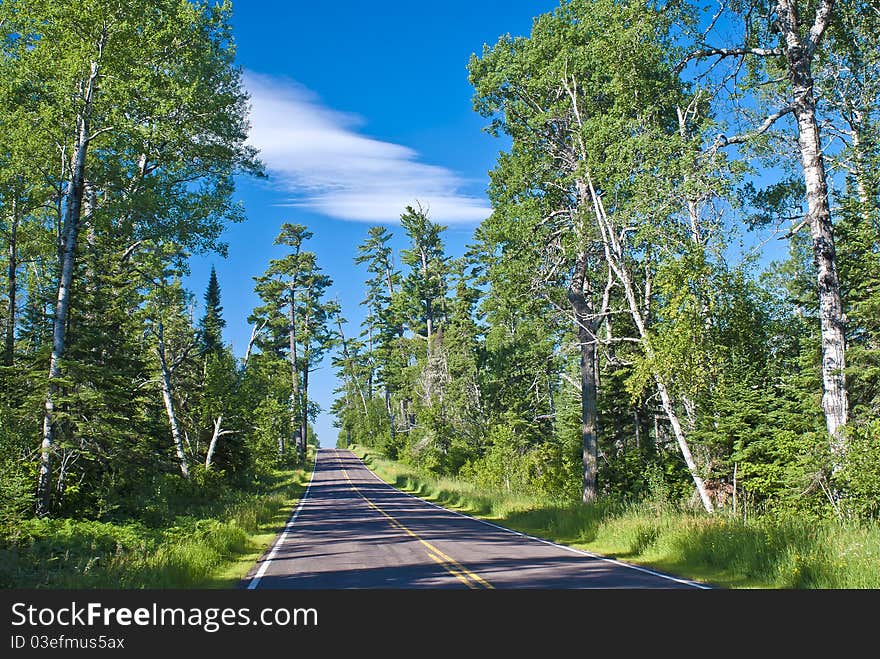 Gunflint trail, minnesota