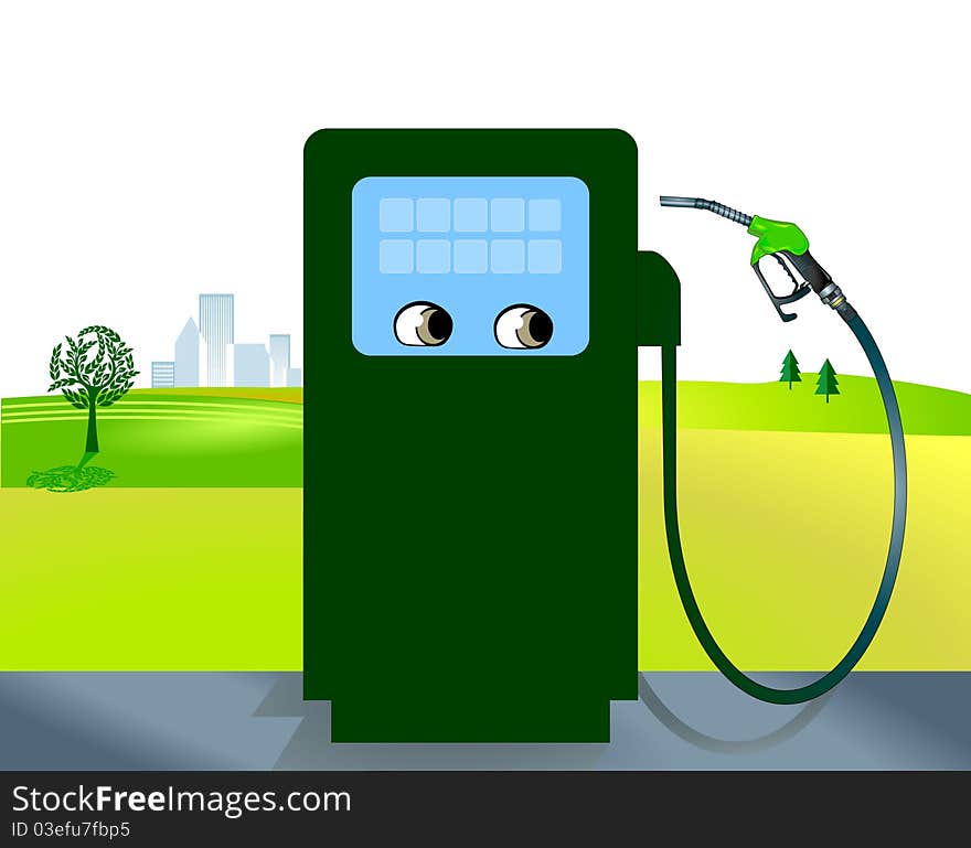 Car fuel signal, Petrol Stations