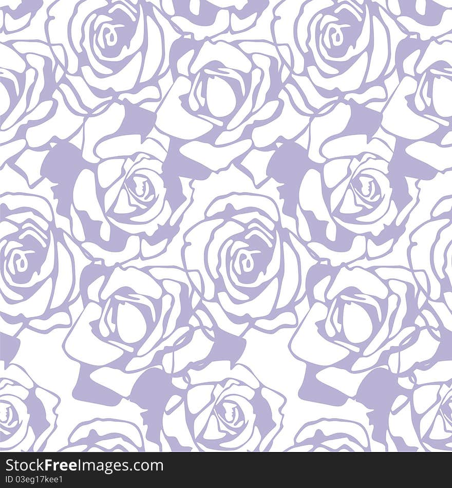 Vector texture consist of flowers on white background. Vector illustration. Vector texture consist of flowers on white background. Vector illustration