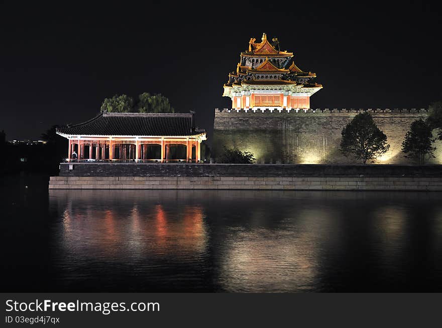 China Beijing Forbidden City Gate Tower