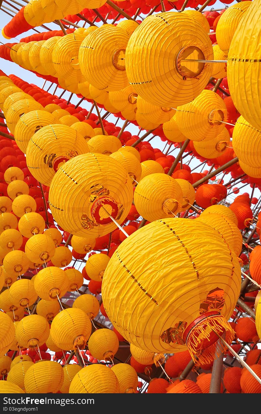 Yellow lanterns