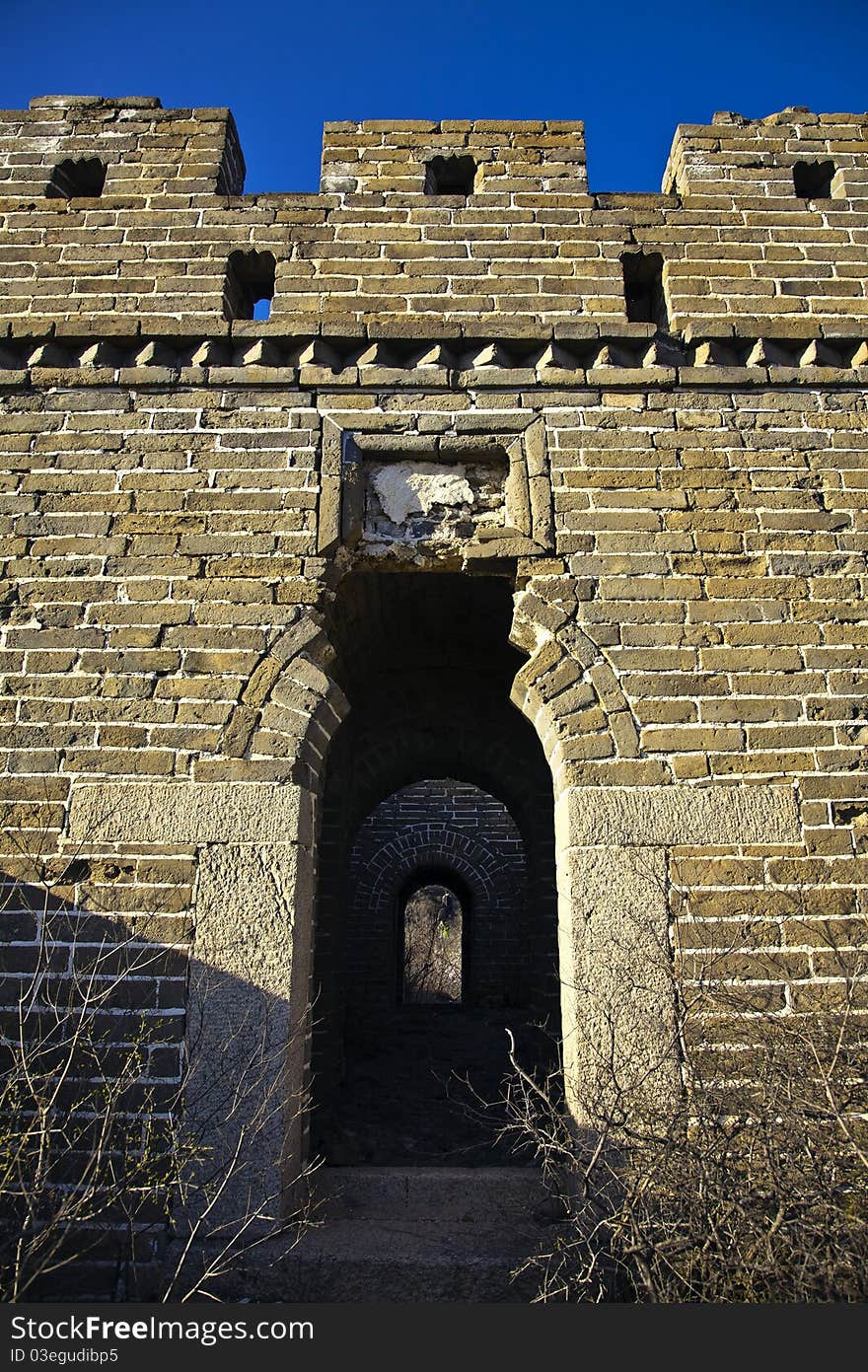 China great wall, architecture, ancient building