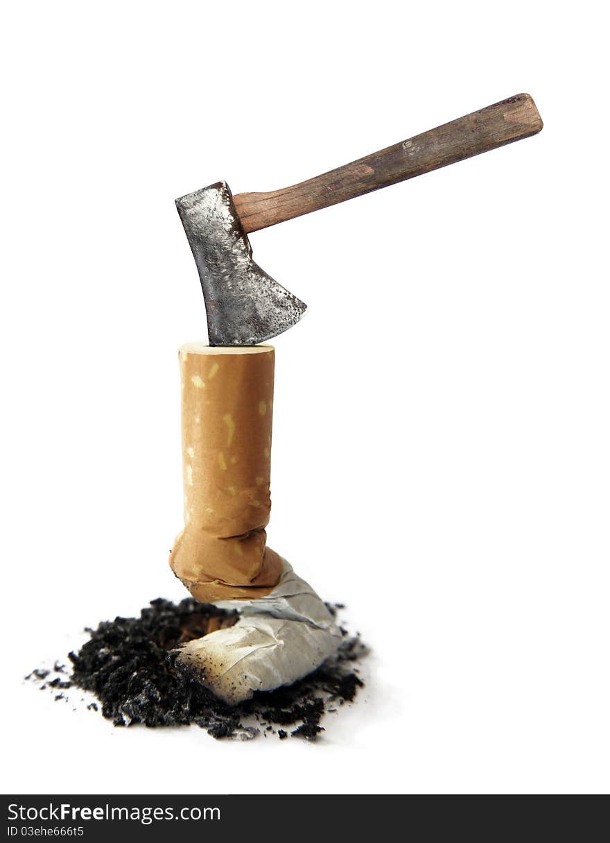 Cigarette And Axe