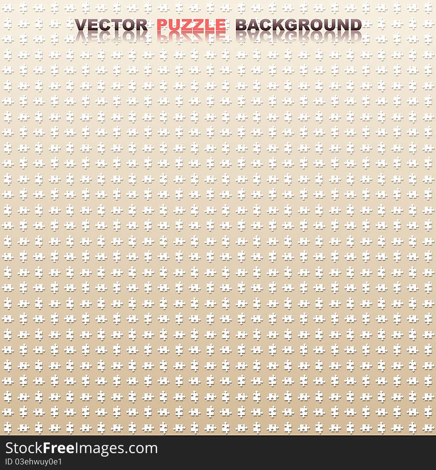 Seamless  puzzle background illustration