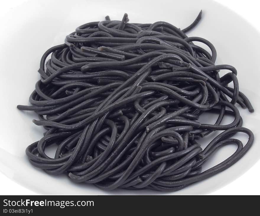 Black spaghetti