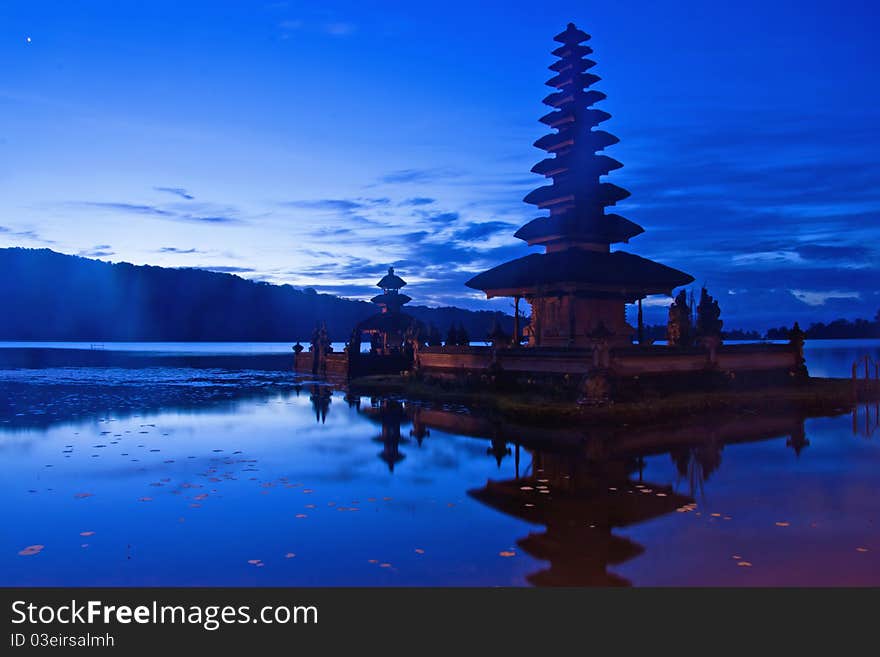 Peaceful view of a Lake at Bali Indonesia. Peaceful view of a Lake at Bali Indonesia