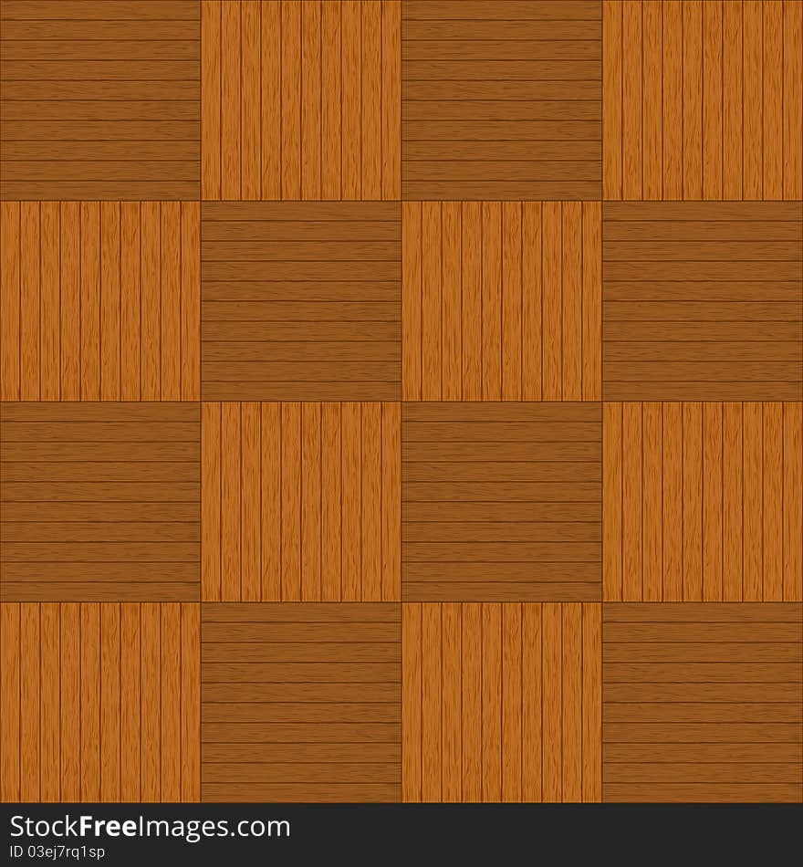 Wooden square brown parquet, seamless  background. Wooden square brown parquet, seamless  background