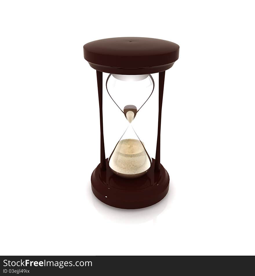 Hourglass, with the ancient times, people measured time by them