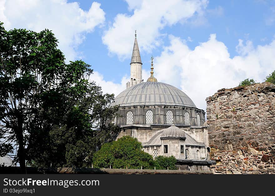 Blue mosque in Instanbul, Turkey