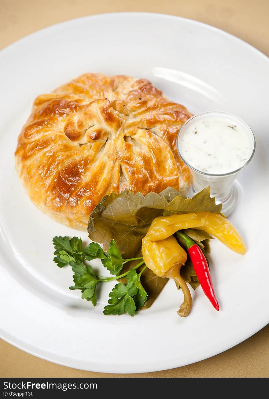 Meat Pie With Vegetables