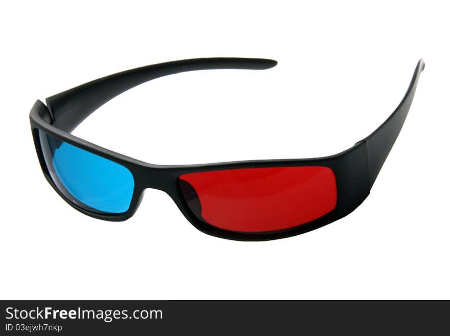 Red-blue 3D glasses