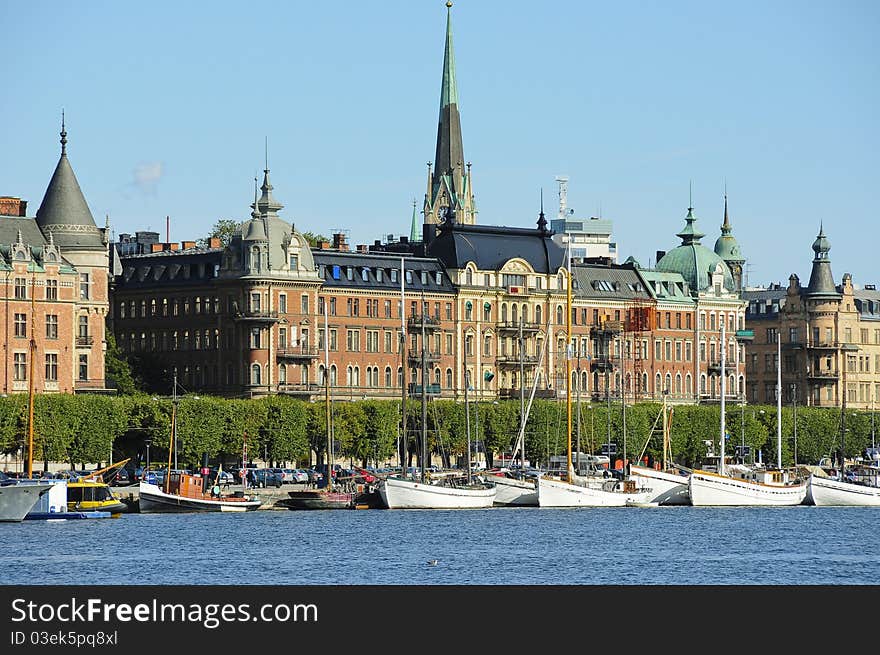 Stockholm harbour