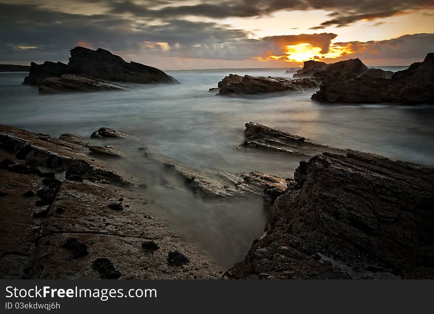 Dramatic Seascape View