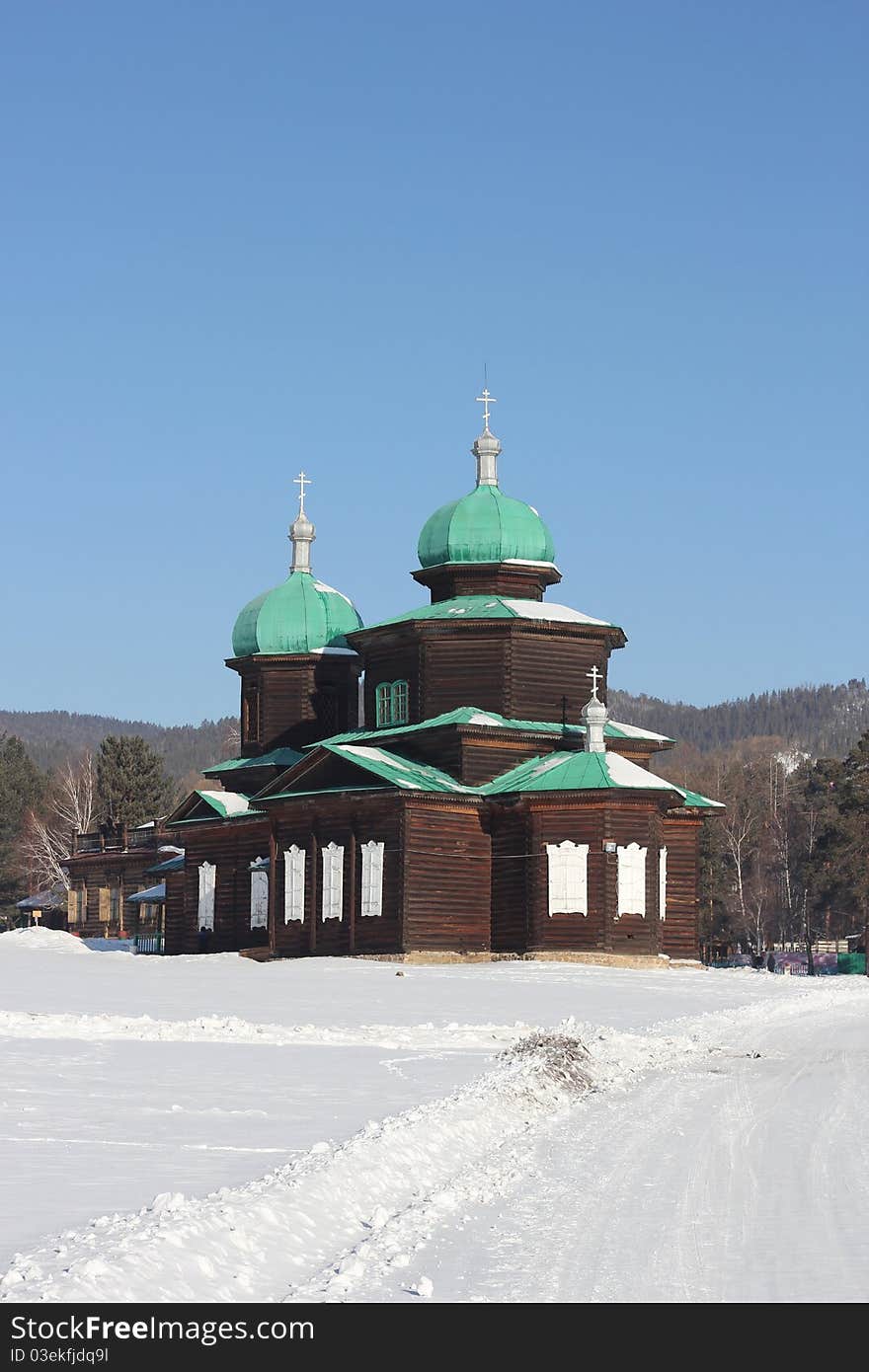 St. Nicholas Church is located in a suburb of Ulan-Ude, in the ethnographic museum of the peoples of Transbaikalia.