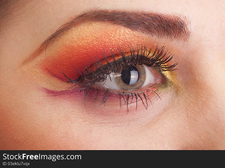 Fantastic make up eye