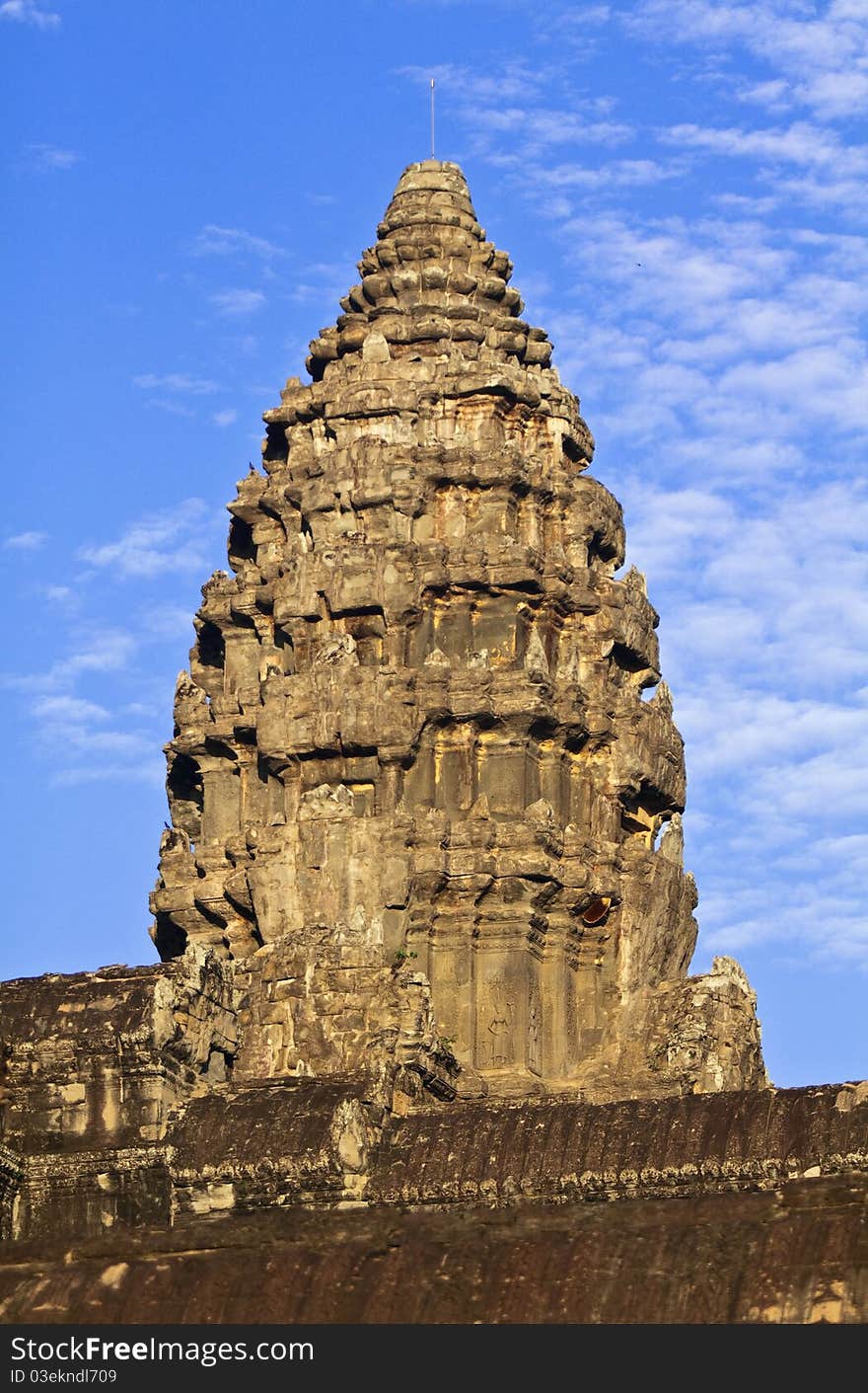 Asian temple ruins near in Angkor Wat, Cambodia