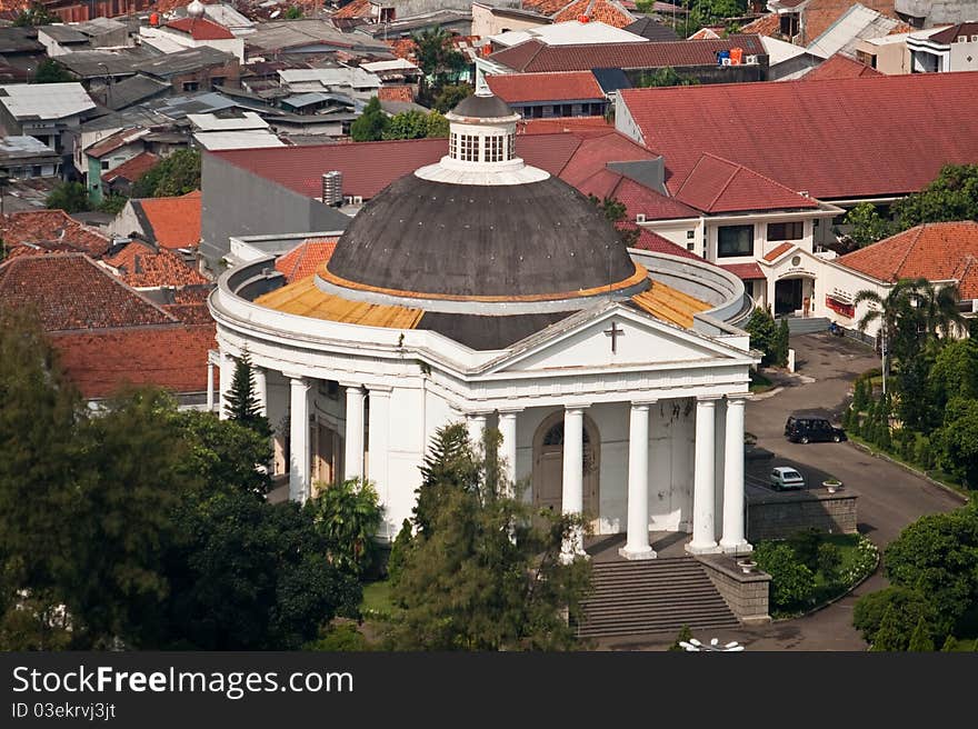 Jakarta City, view from Monas monument, Indonesia