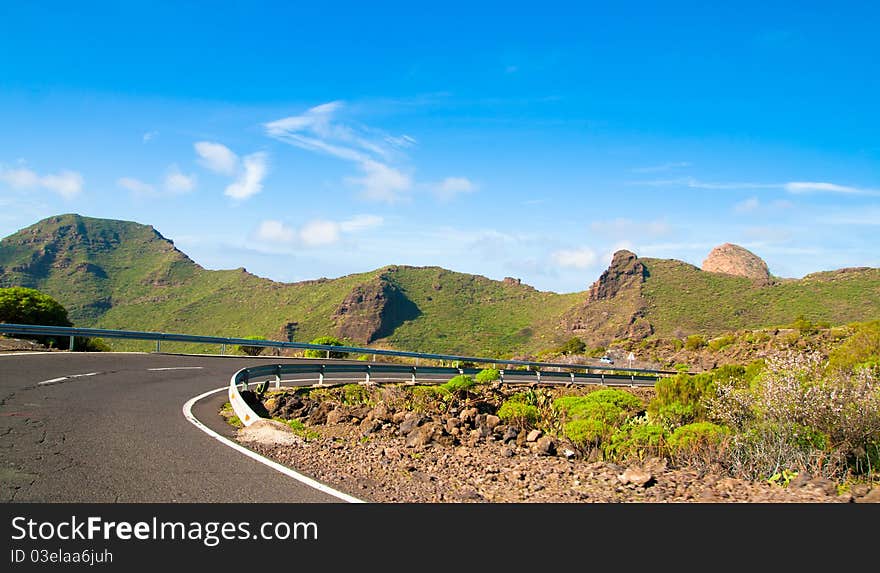 Road in Tenerife