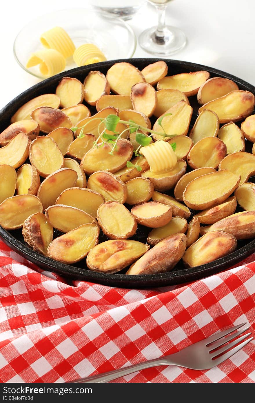 Roasted potatoes