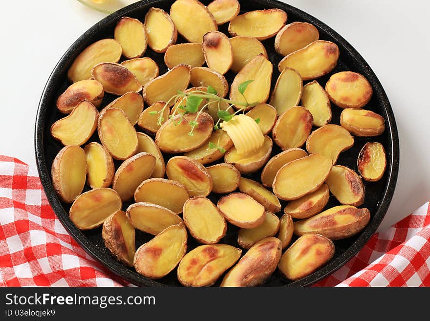 Roasted potatoes