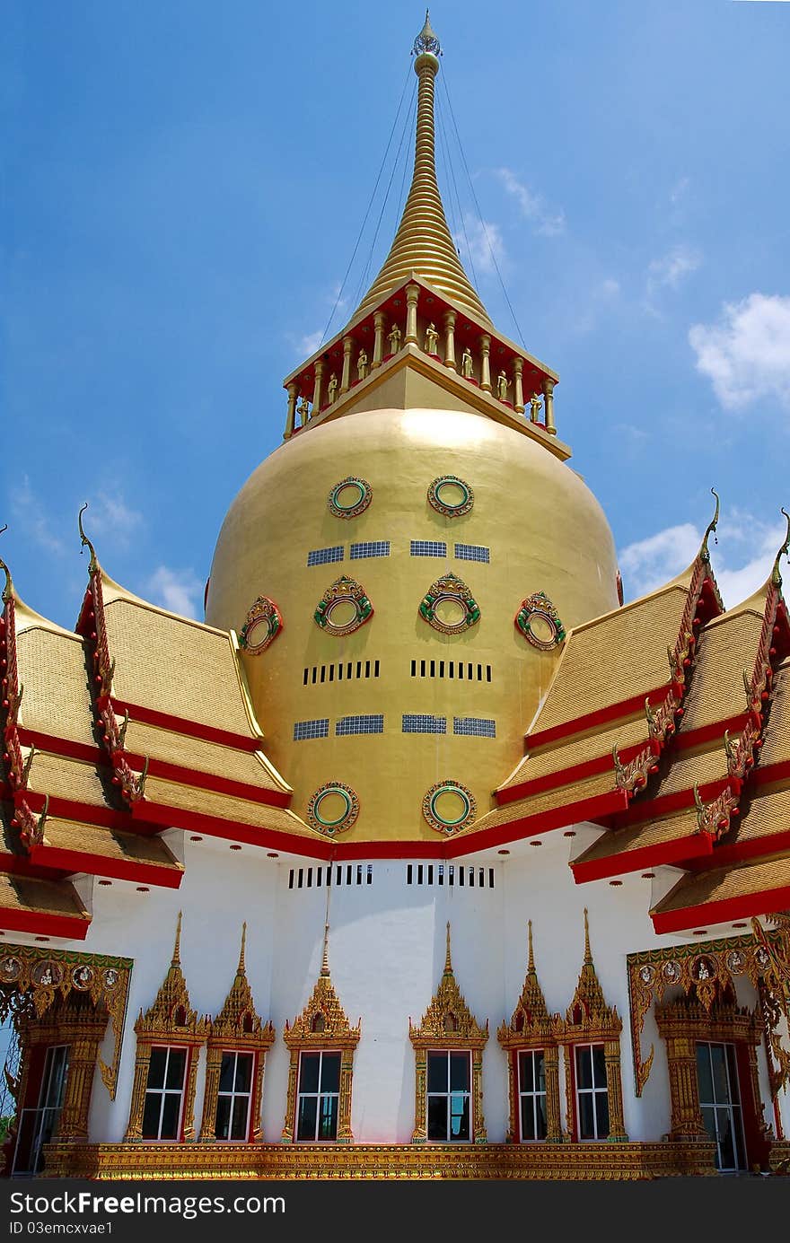 Chapel in Thailand Located in the temple. Are for a religious ceremony. Chapel in Thailand Located in the temple. Are for a religious ceremony