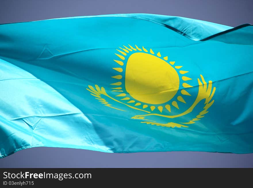 Flag Of Kazakhstan