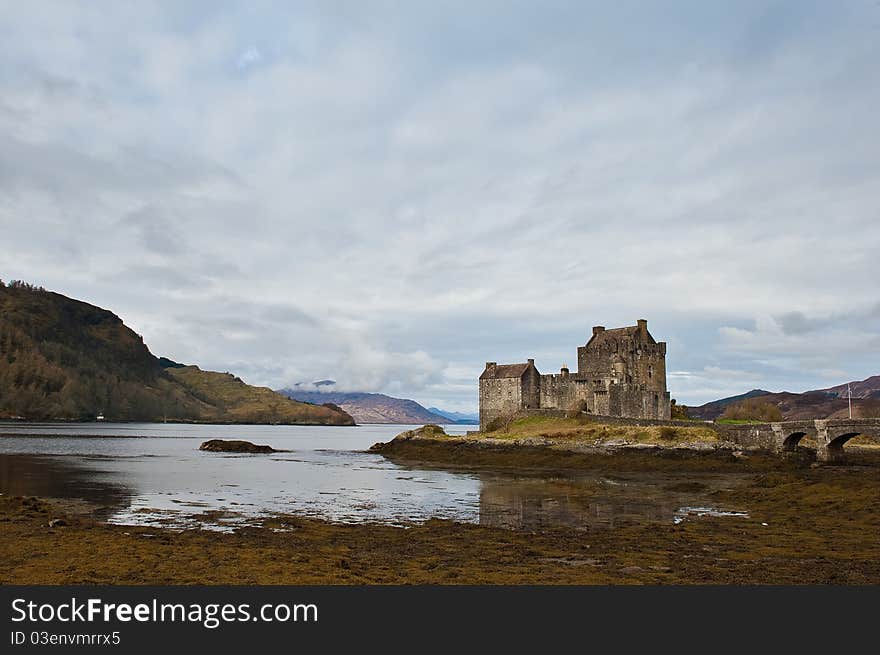 The famous Eilean Donan Castle in western Scotland