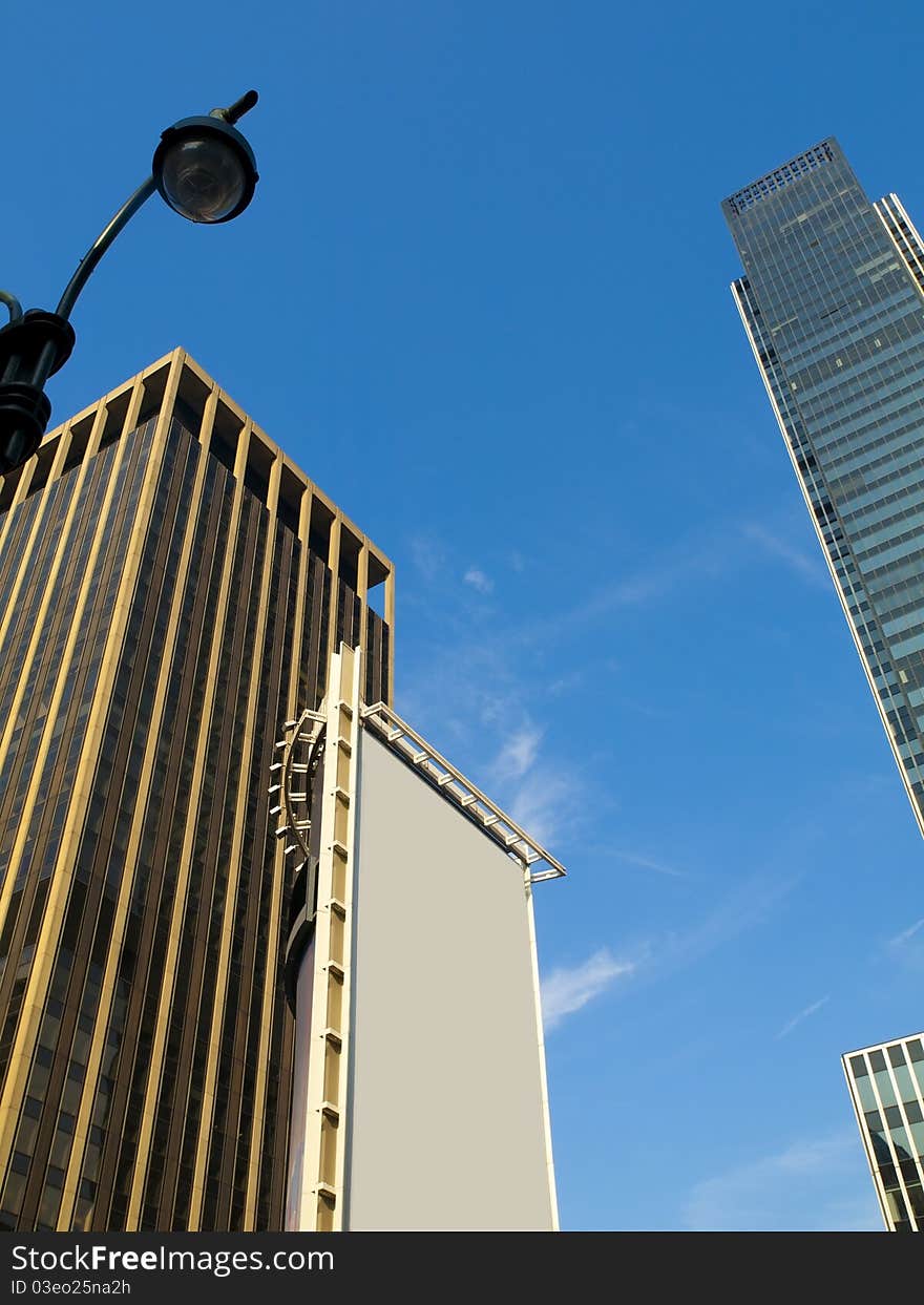 Urban Billboard in Manhattan, United States of America