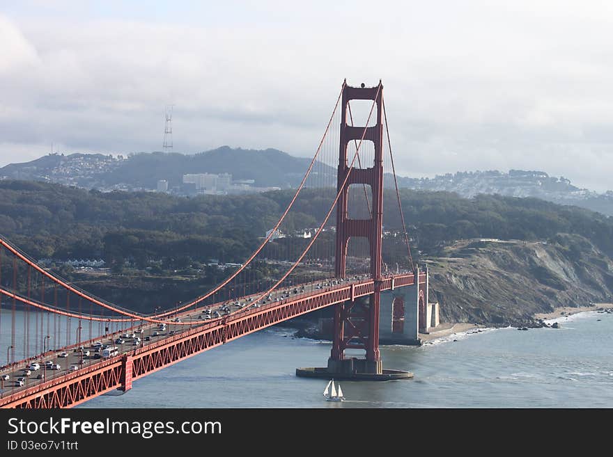 Golden Gate Bridge - Facing South