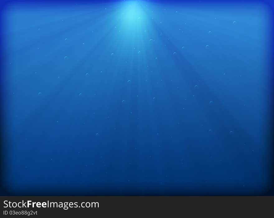 Calm underwater background with soft colors. Calm underwater background with soft colors