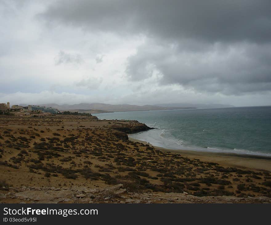 Cloudscape over Fuerteventura