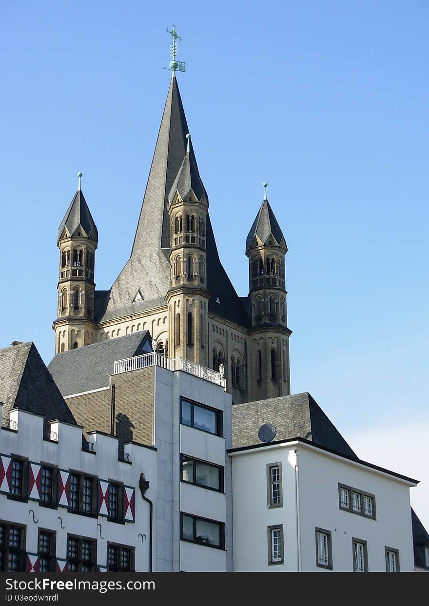 Historic old town of Cologne