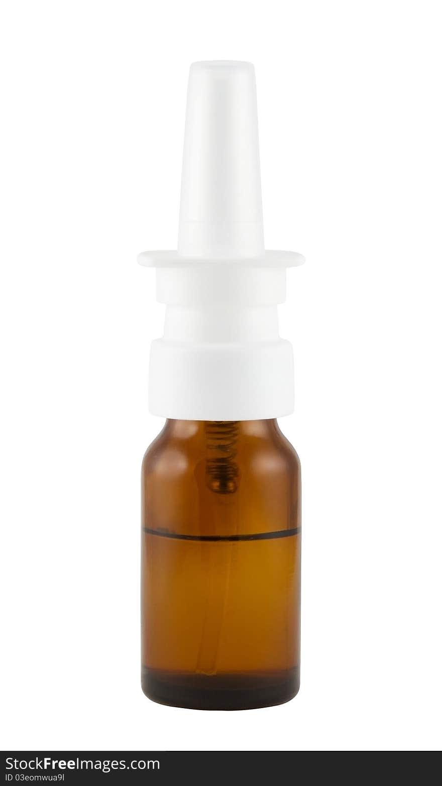 Nose spray vial