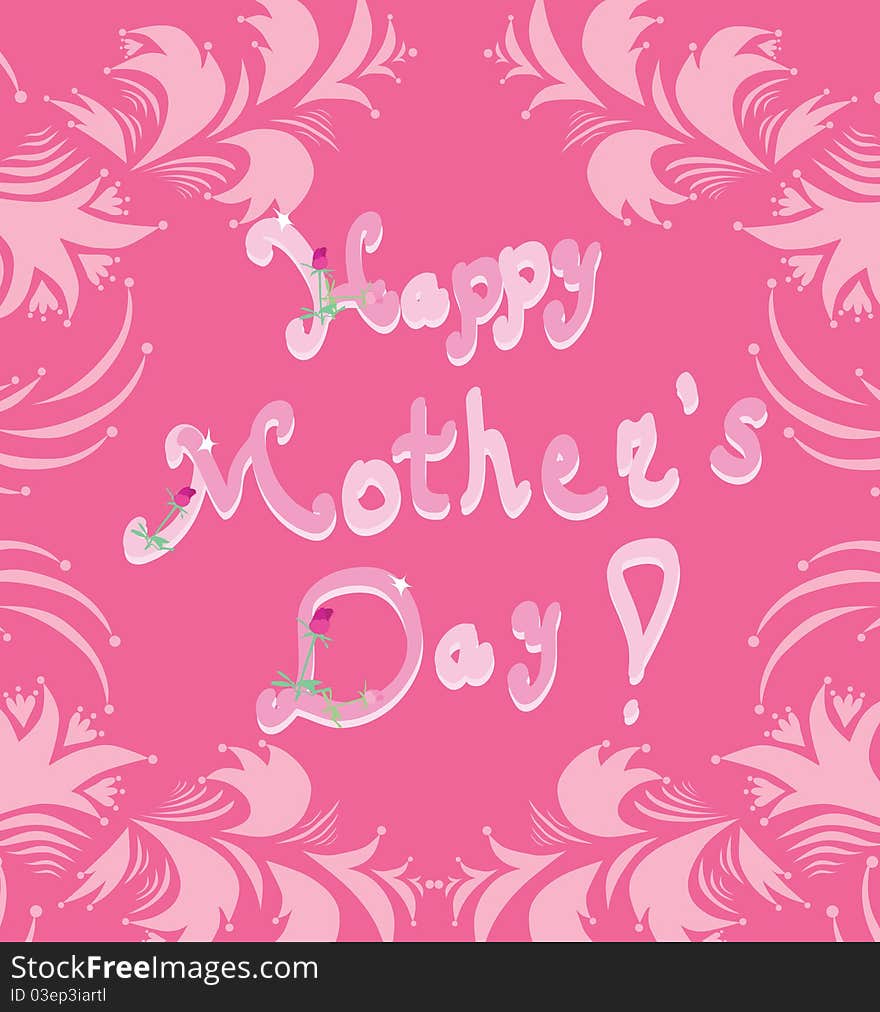 Mother s day greeting card