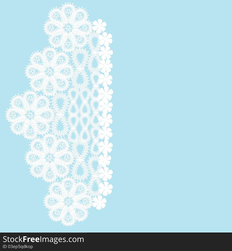 Lace pattern black and white background. Lace pattern black and white background