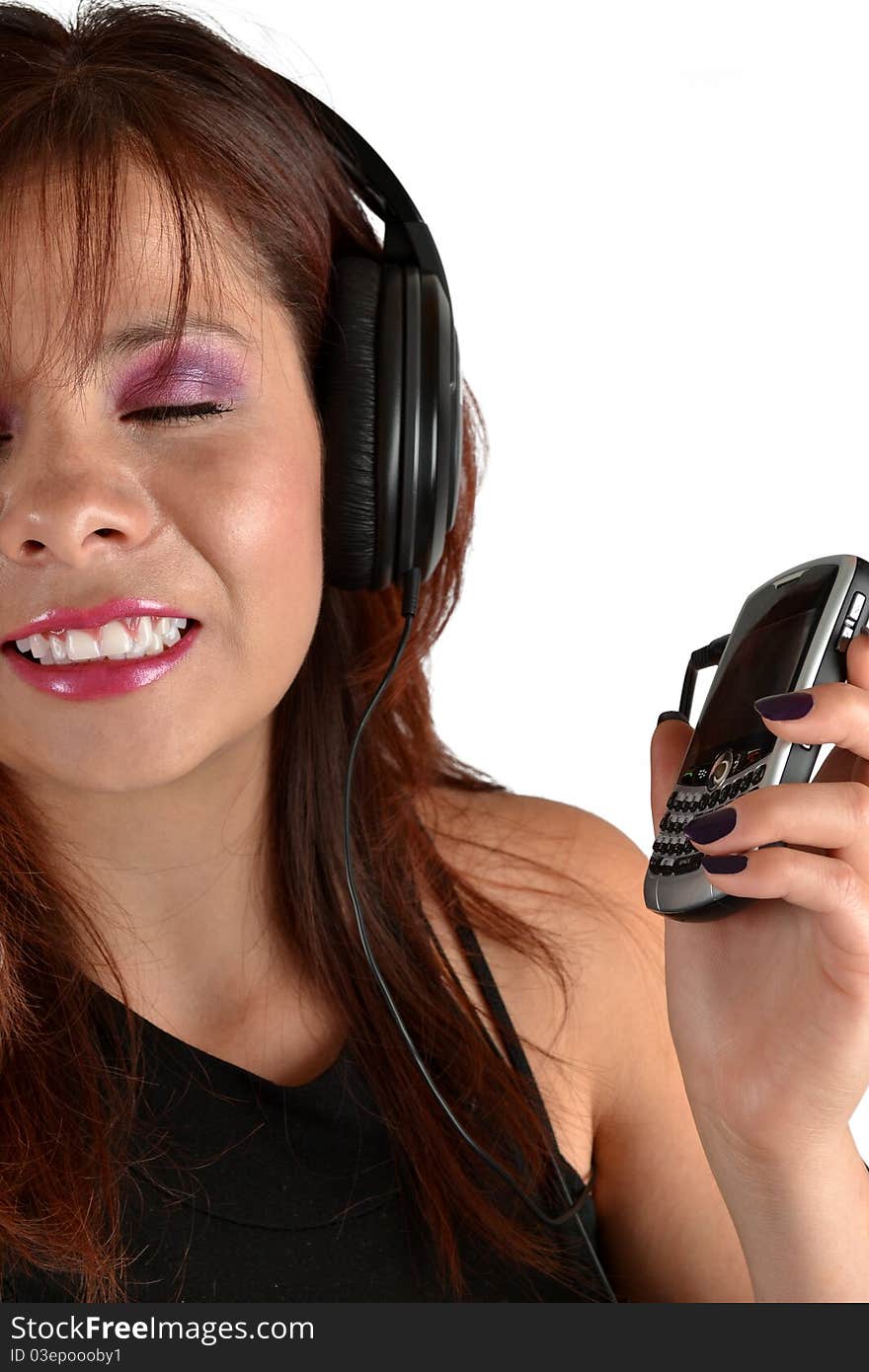 Hear music with cellphone