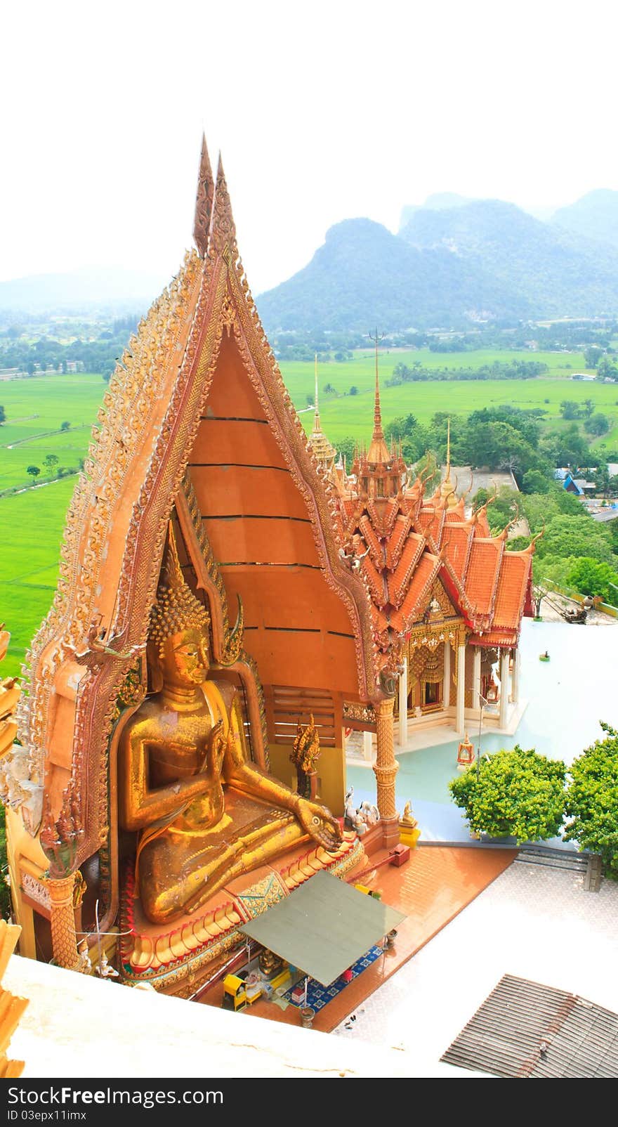 Buddhist temple in Thailand