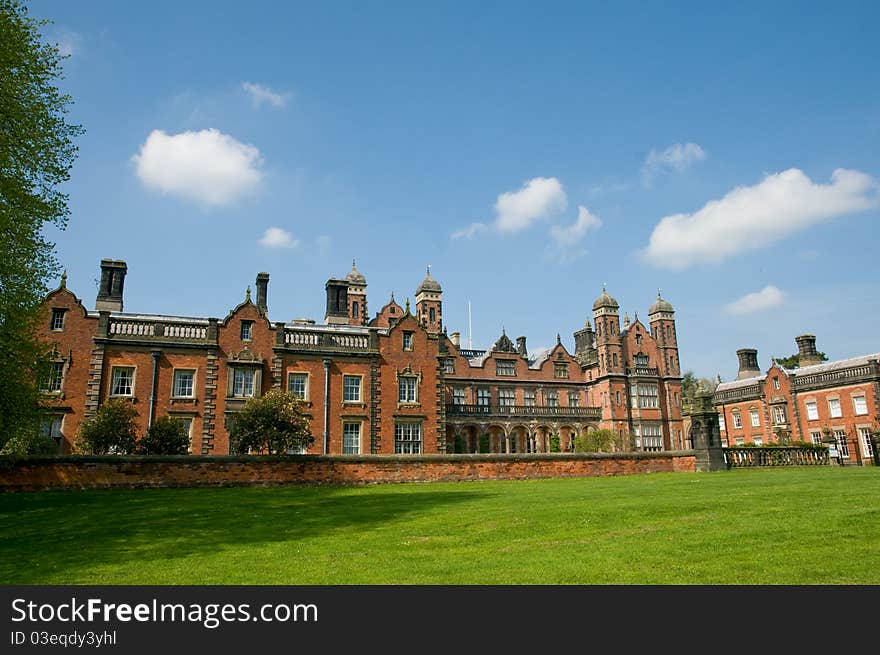 The estate of capesthorne hall
in cheshire in england. The estate of capesthorne hall
in cheshire in england