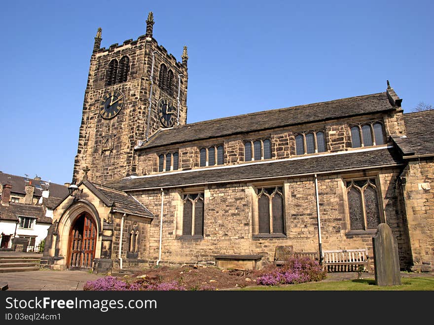 A Tower and Sixteenth Century Church in Yorkshire. A Tower and Sixteenth Century Church in Yorkshire