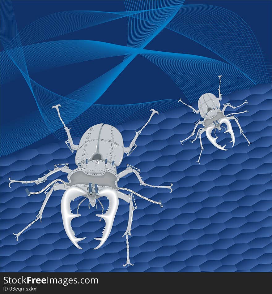 Steel beetles