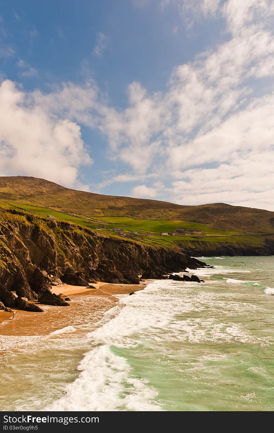 Cliffs On  Dingle Peninsula, Ireland