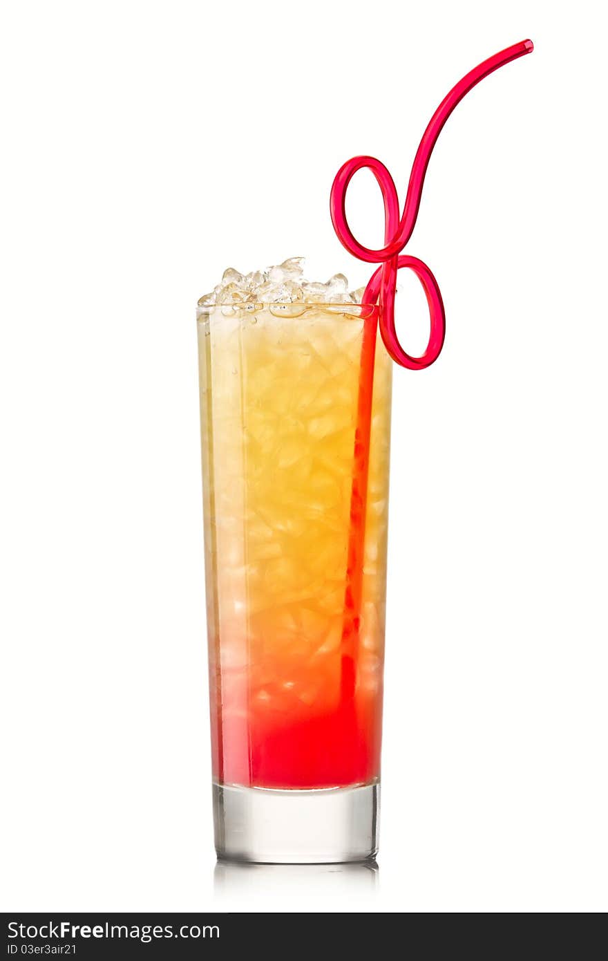 Tequila Sunrise Cocktail