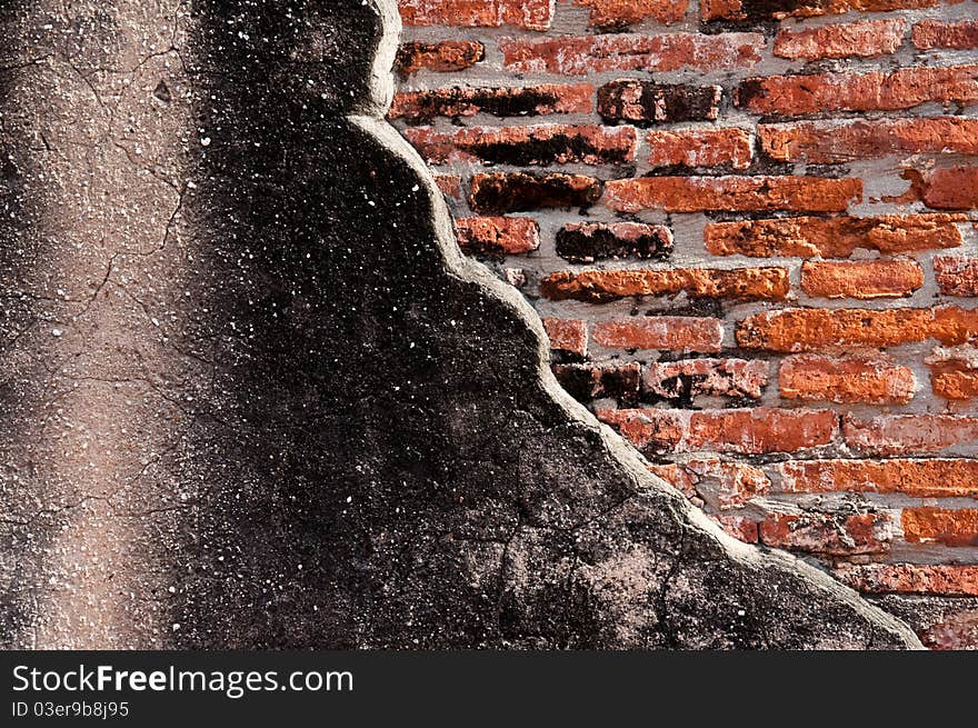 Walls of the old historic site More than 400 years old. Walls of the old historic site More than 400 years old.