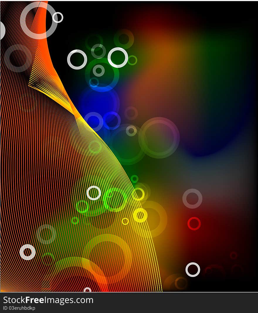 Vector abstract illustration for your design project. Vector abstract illustration for your design project