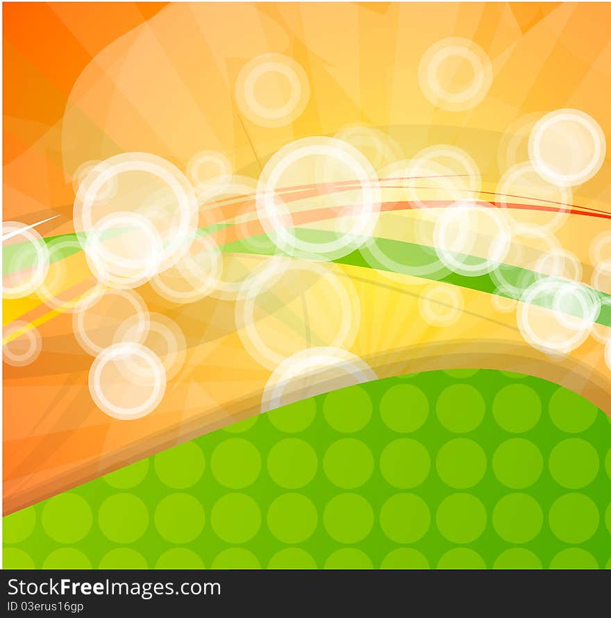 Vector abstract illustration for your design project. Vector abstract illustration for your design project