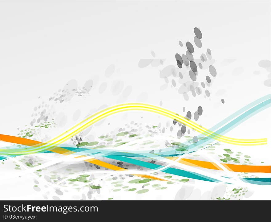 Vector abstract illustration for your design project. Vector abstract illustration for your design project