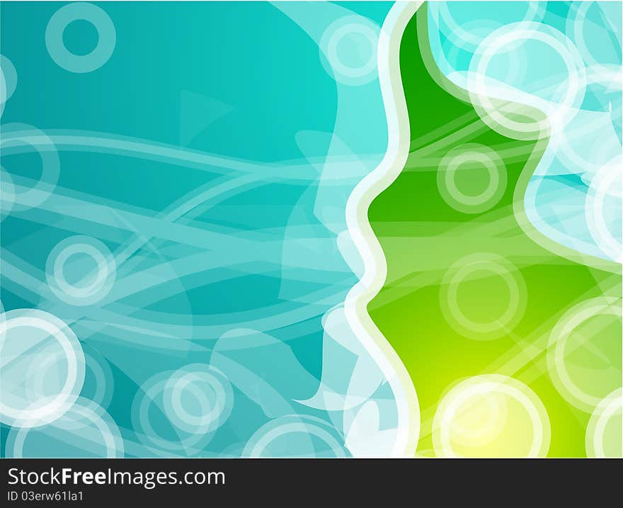 Abstract vector shiny background