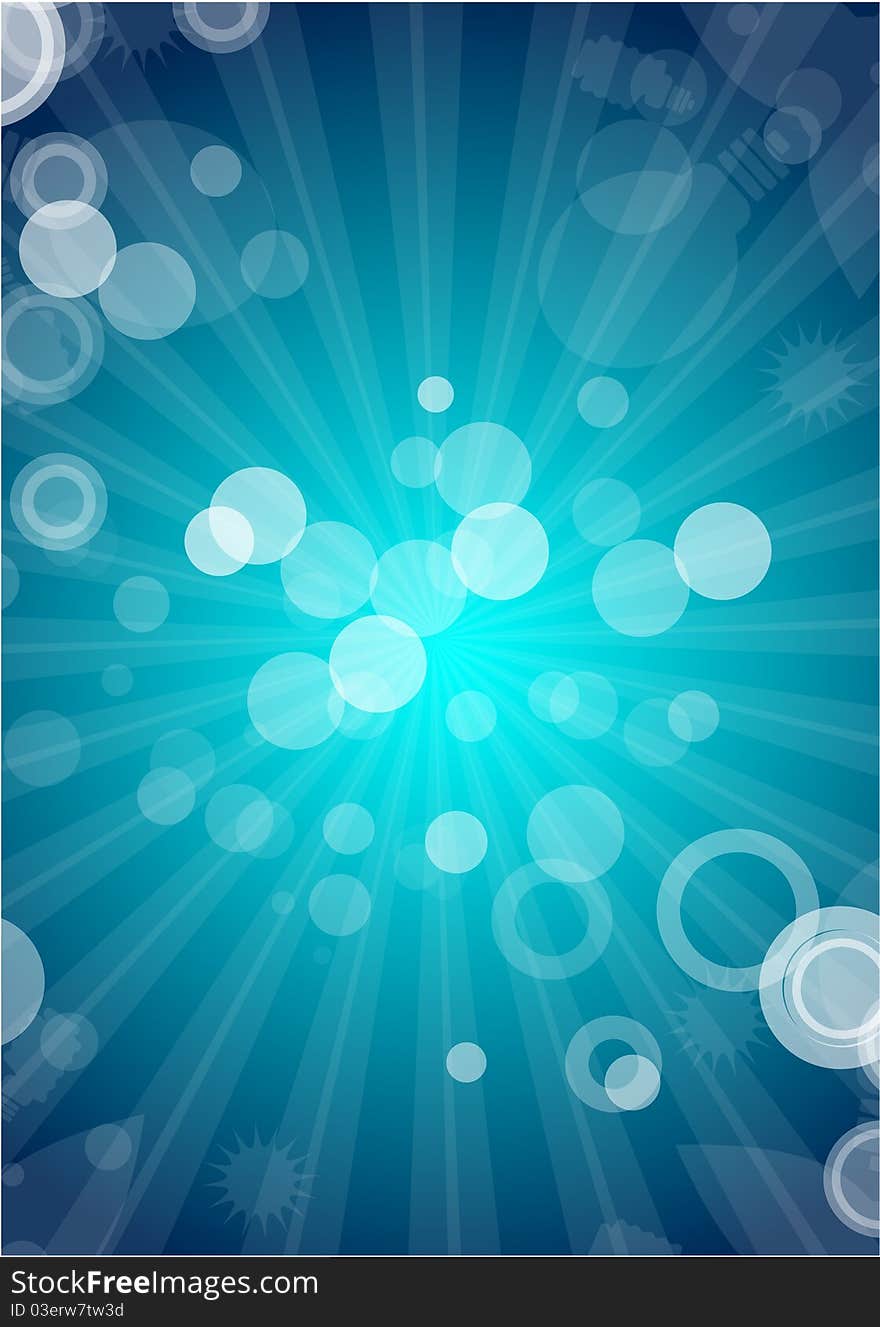 Abstract vector shiny background